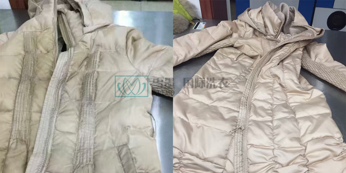 羽绒服***冷水免刷洗对比图04